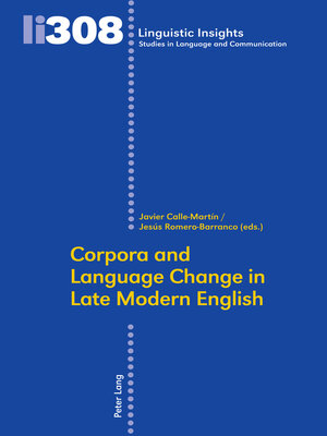 cover image of Corpora and Language Change in Late Modern English